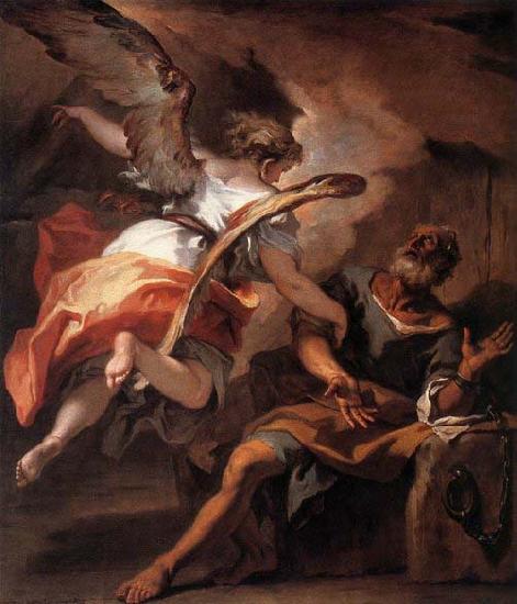 RICCI, Sebastiano The Liberation of St Peter oil painting image